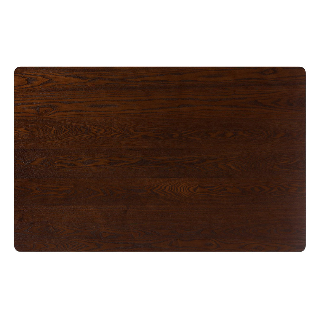 Kylani Dining Table Ebern Designs Color: Walnut Brown