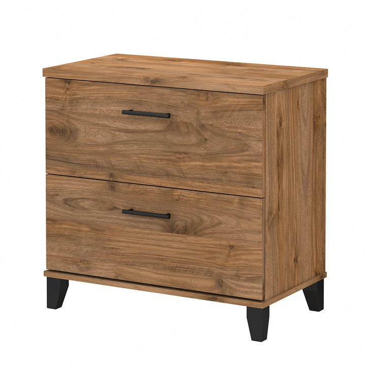 Magomed 2-Drawer Lateral Filing Cabinet Gracie Oaks Color: Fresh Walnut
