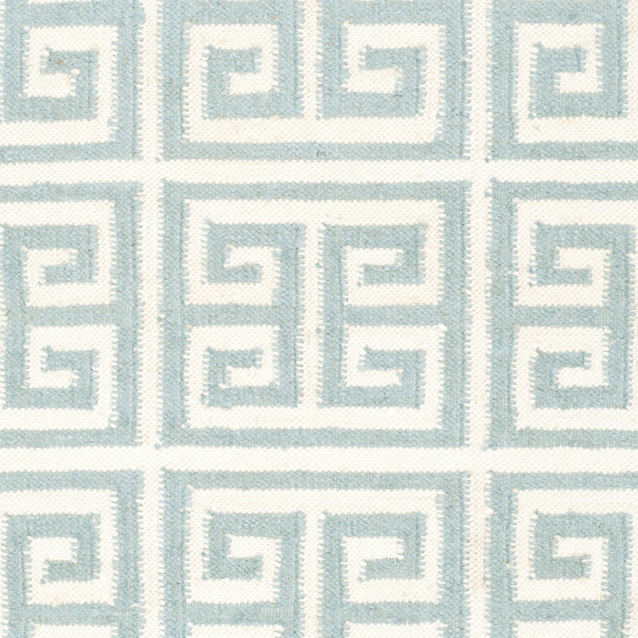 Rodgers Hand Woven Flat Weave 50% Banana Silk, 30% Wool, 20% Cotton Geometric Rug Ebern Designs Rug Size: Round 7'