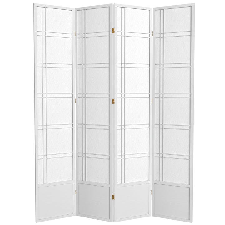Keitez Folding Room Divider Winston Porter Color: White Number of Panels: 4 Panels