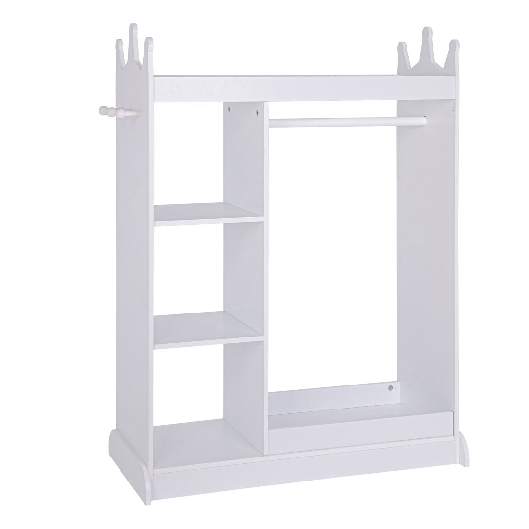 Helen Armoire Gemma Violet Color: White