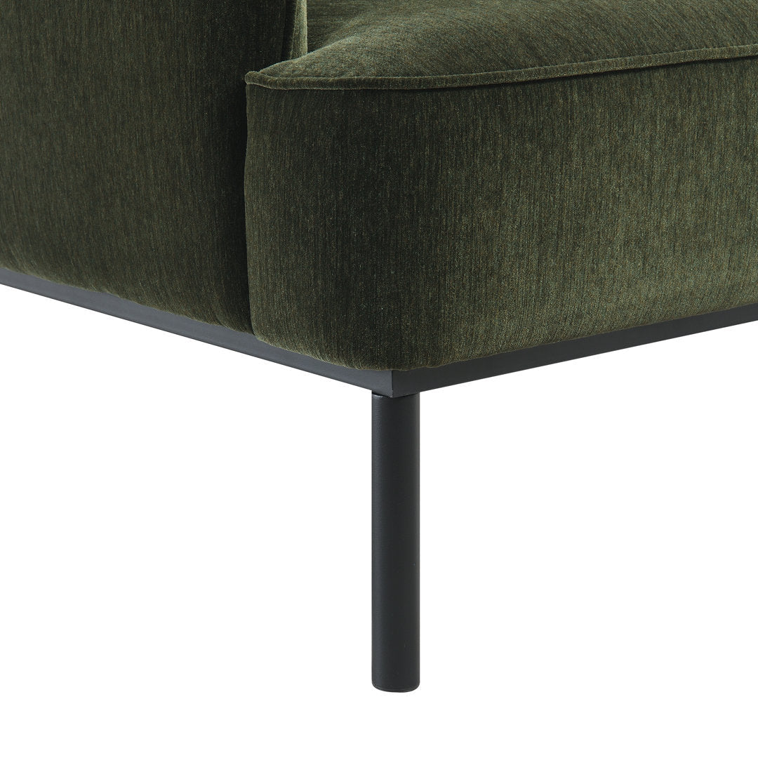 Fidelius 29.3'' Wide Armchair Everly Quinn Body Fabric: Green 100% Polyester