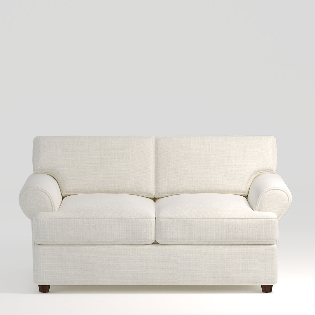 67" Recessed Arm Loveseat Birch Lane™ Fabric: Conversation Pearl Basketweave
