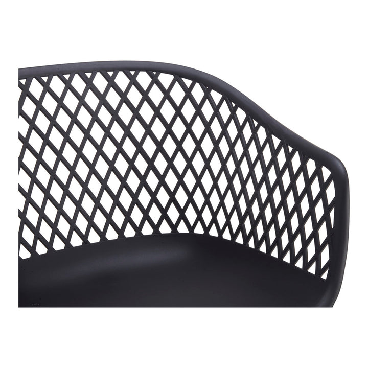 Newark Patio Dining Armchair (Set of 2) AllModern Color: Black