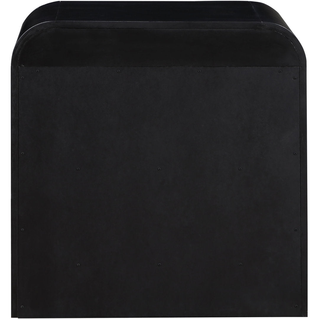 Ishana Solid Wood Nightstand Wrought Studio™ Color: Black