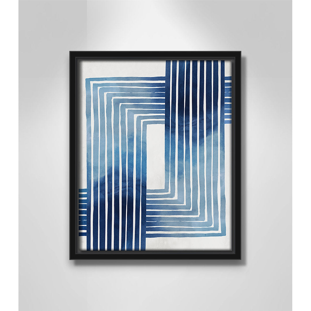 In Unison by Eva Watts - Painting Print Joss & Main Size: 11.5" H x 9.5" W x 2" D Format: Black Framed Canvas