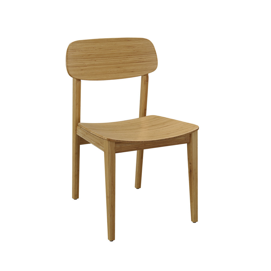 Lacey Solid Wood Side Chair (Set of 2) AllModern Color: Caramelized