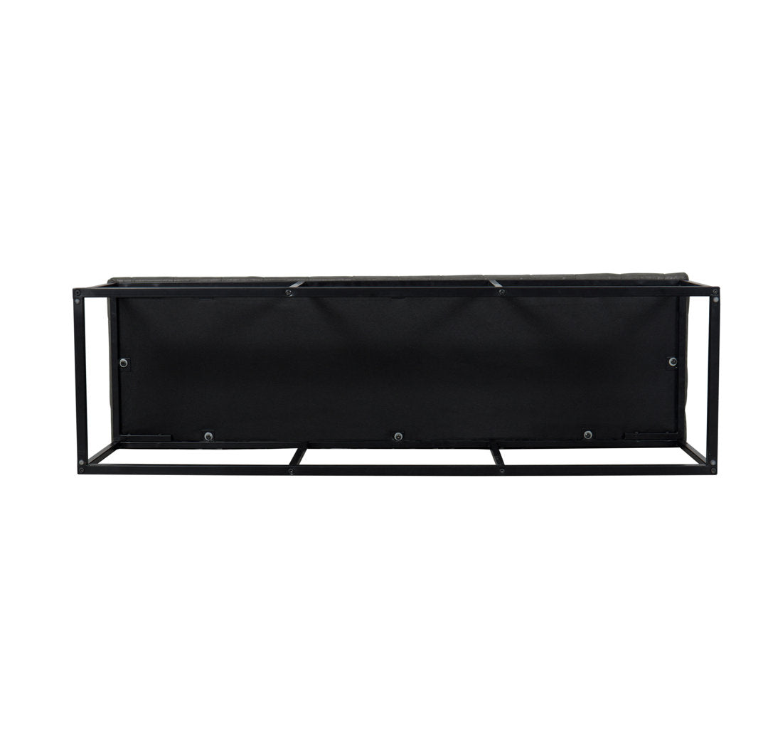 Darren Faux Leather Bench Trent Austin Design®