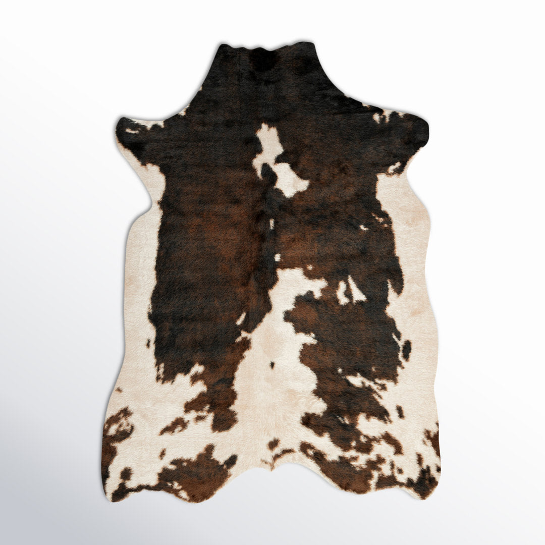 Epic Faux Cowhide Beige/Brown Area Rug AllModern Rug Size: Novelty 6'2" x 8'