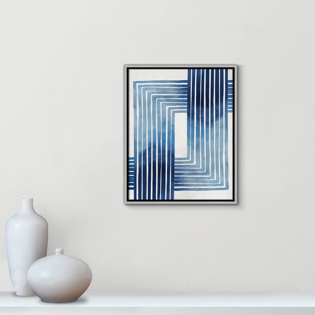 In Unison by Eva Watts - Painting Print Joss & Main Size: 21.5" H x 17.5" W x 2" D Format: Silver Framed Canvas