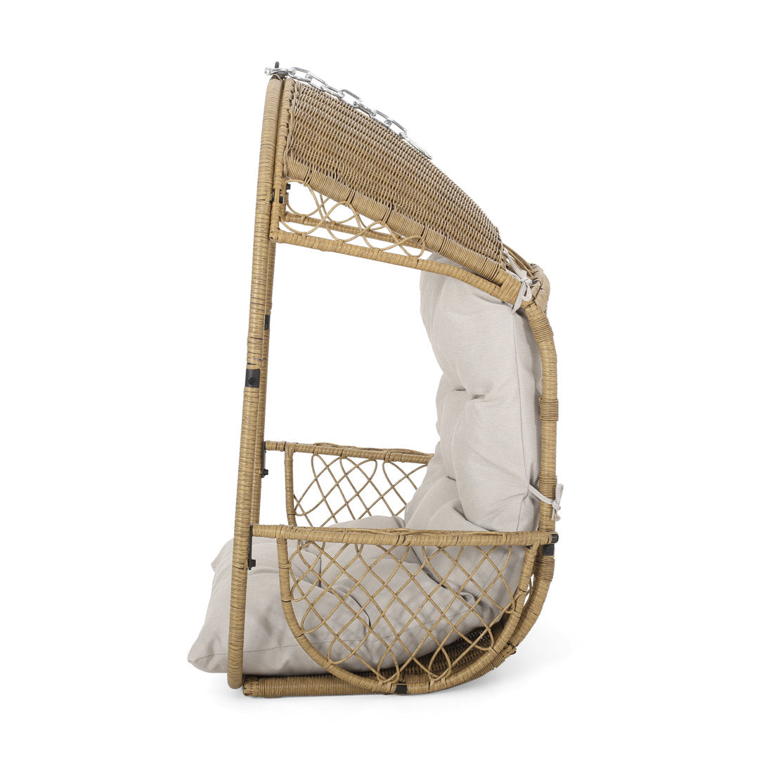 Berkshire Porch Swing Bayou Breeze Color: Light Brown/Beige