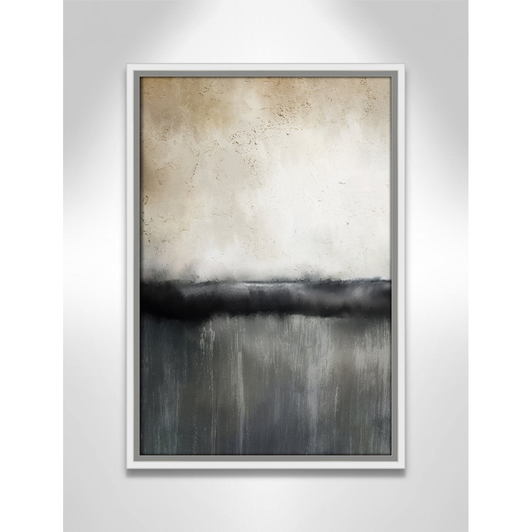 Sunset by Kimberly Allen Print Joss & Main Size: 19.5" H x 13.5" W x 2" D Format: White Framed Canvas