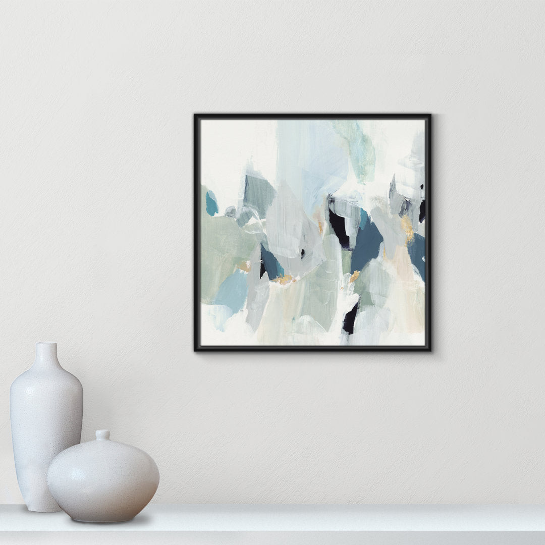 Little Talks III' by Isabelle Z - Painting Print Casa Fine Arts Size: 25.5" H x 25.5" W x 2" D Format: Black Framed Canvas
