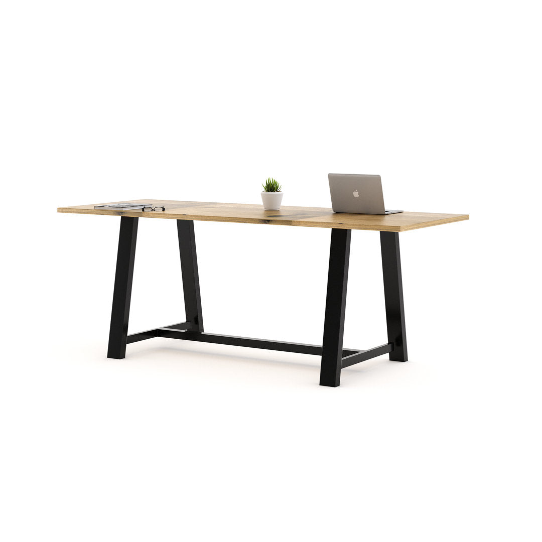 Midtown Solid Wood Breakroom Table KFI Studios Size: 36" H x 96" L x 36" W Top Finish: Walnut