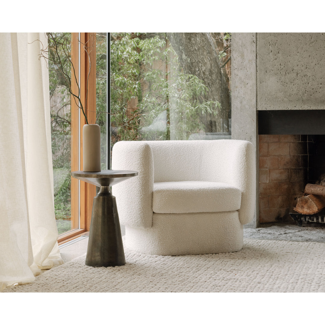 Antoni Pedestal End Table Joss & Main