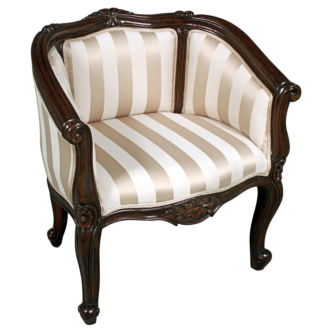Marguerite Petite Bergere Chair Design Toscano