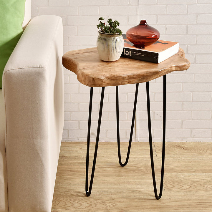 Centerview Solid Wood End Table Charlton Home®