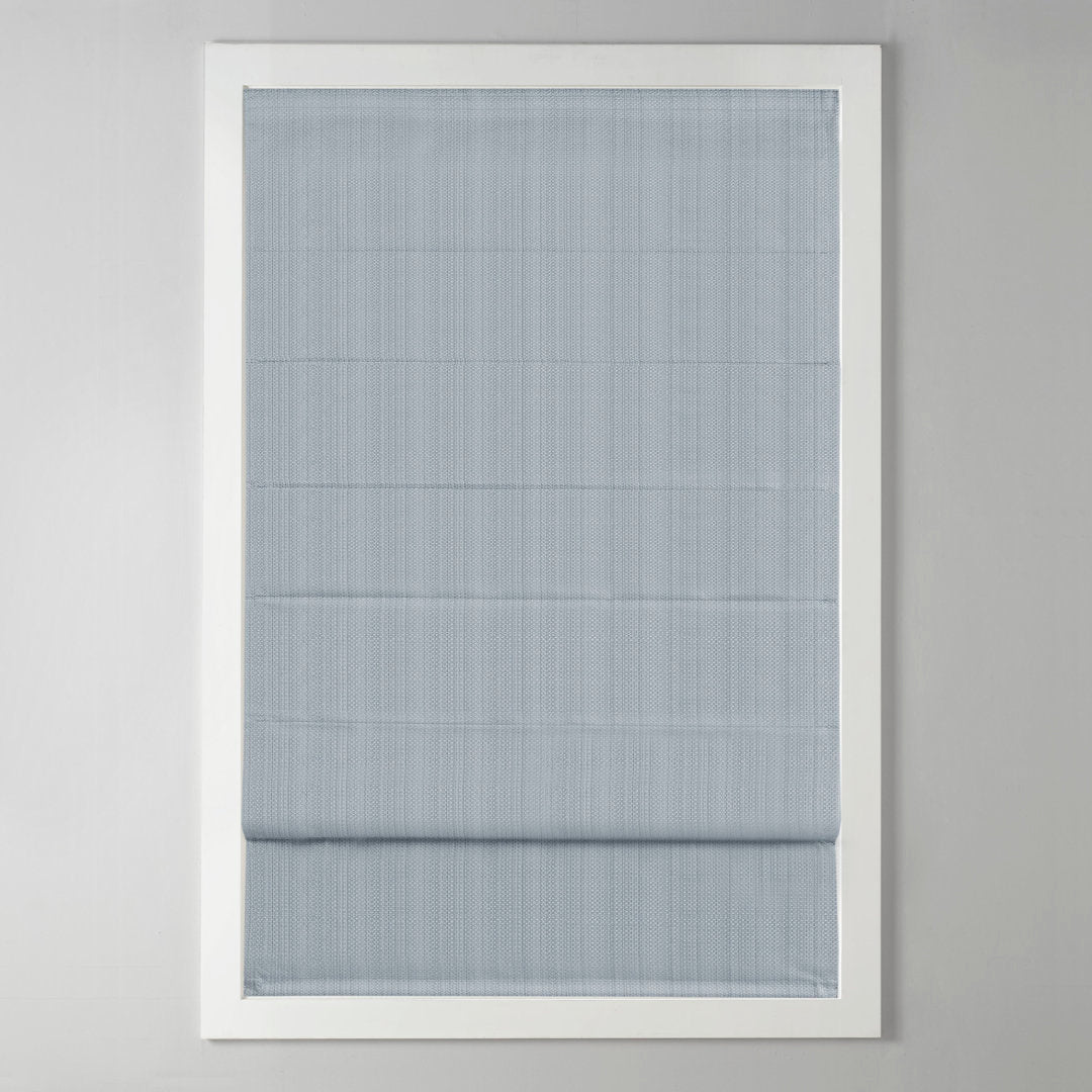 Galen Basketweave Cordless Room Darkening Roman Shade Madison Park Length & Width: 35"W x 64"L