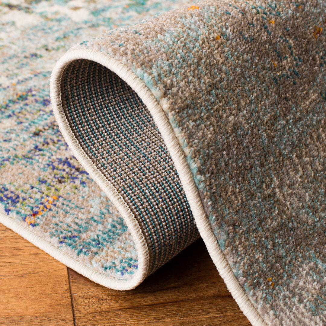 Gammage Gray/Blue Rug Trent Austin Design® Rug Size: Rectangle 3' x 5'