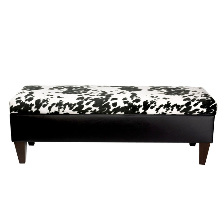 Brooke Upholstered Bench Sole Designs Upholstery Color: Black