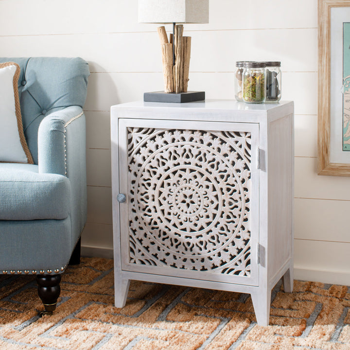 Etherson Nightstand Bungalow Rose Color: White Wash