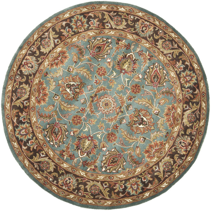 Cranmore Hand Tufted Wool Traditional Rug Charlton Home® Rug Size: Round 3'6"