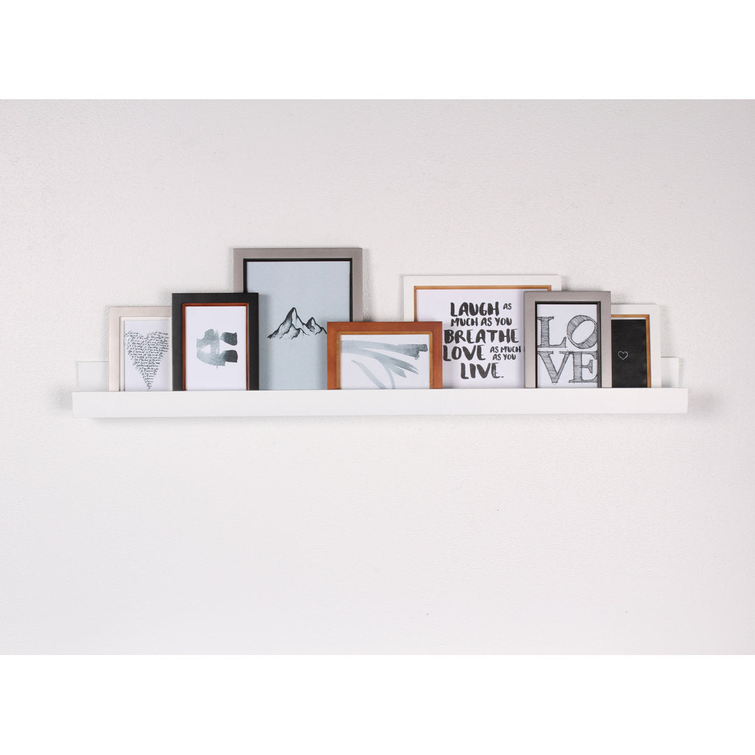 Kinta Wall Shelf Latitude Run® Finish: White