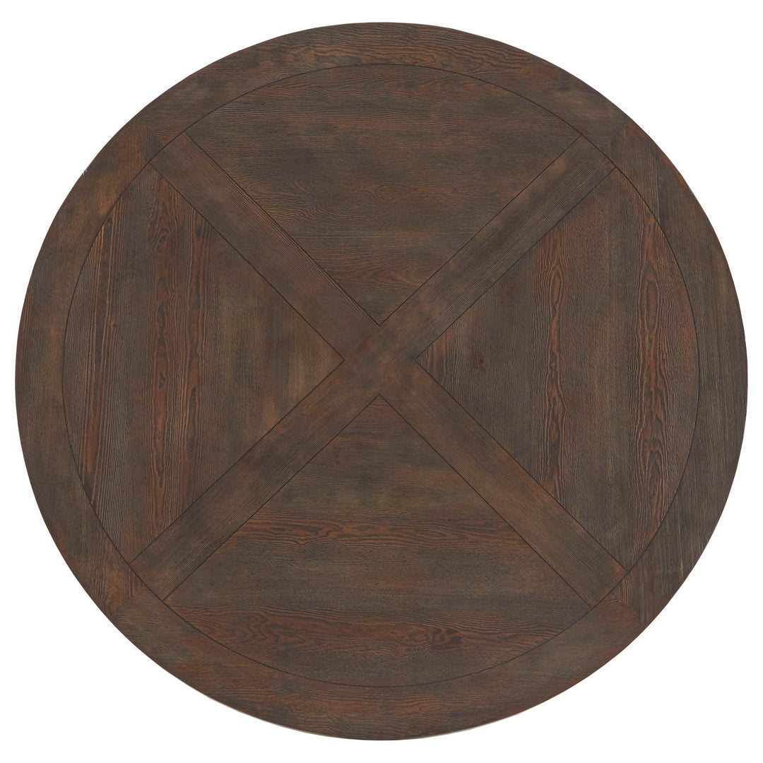 Ashbaugh Pedestal Dining Table Greyleigh™ Color: Brown Size: 54" L x 54" W