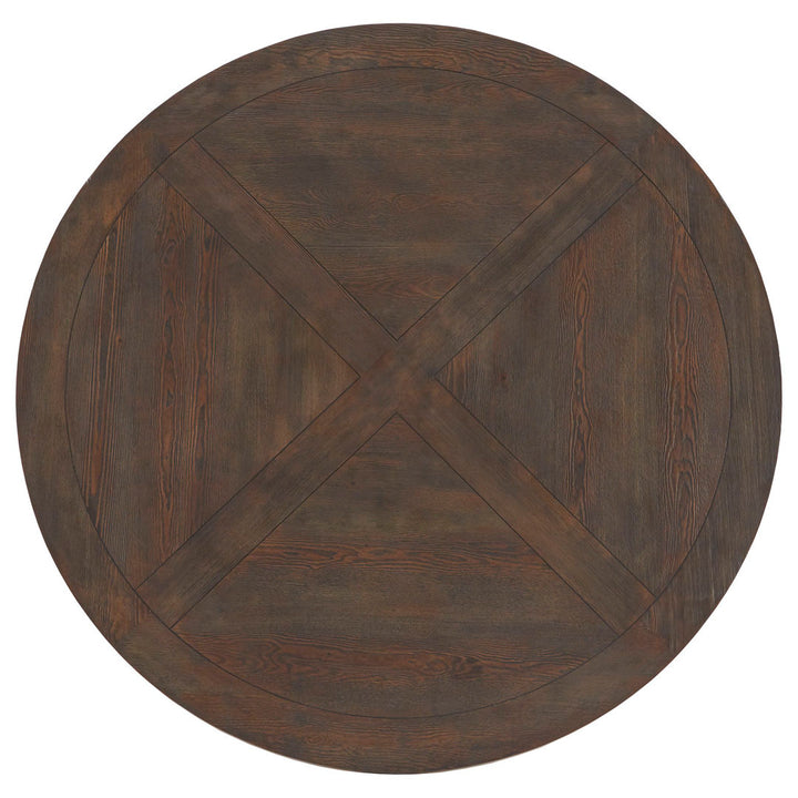 Ashbaugh Pedestal Dining Table Greyleigh™ Color: Brown Size: 54" L x 54" W