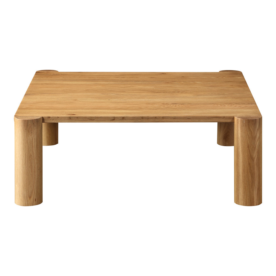 Channing Solid Wood 4 Legs Coffee Table AllModern Color: Natural
