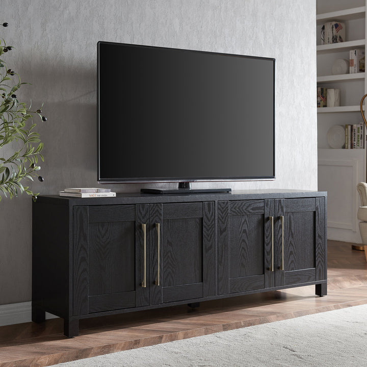 Chabot TV Stand for TVs up to 78" Latitude Run® Color: Black Grain