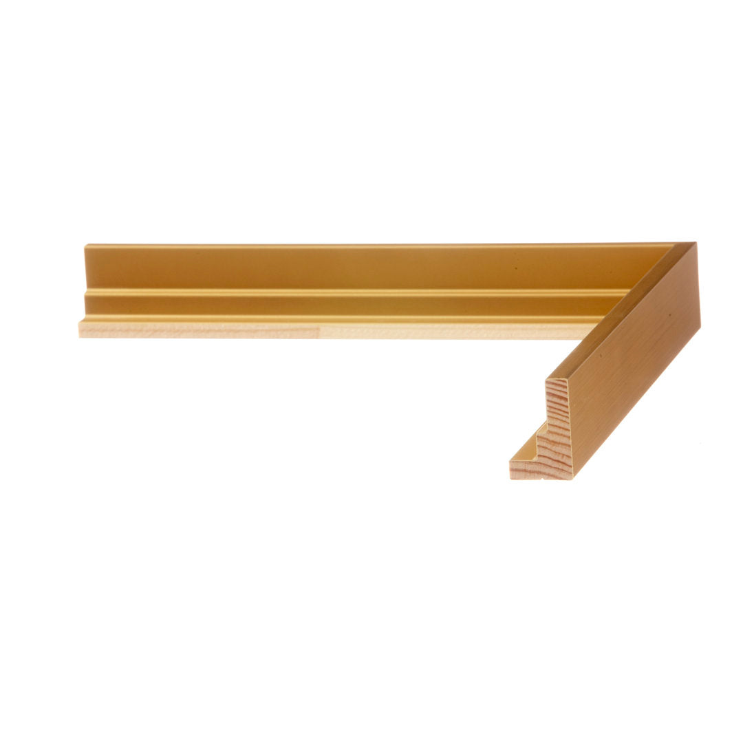 Treeline by Katrina Pete - Wrapped Canvas Painting Print Kelly Clarkson Home Frame Color: Walnut Size: 30" H x 20" W   Format: Framed Print with Mat