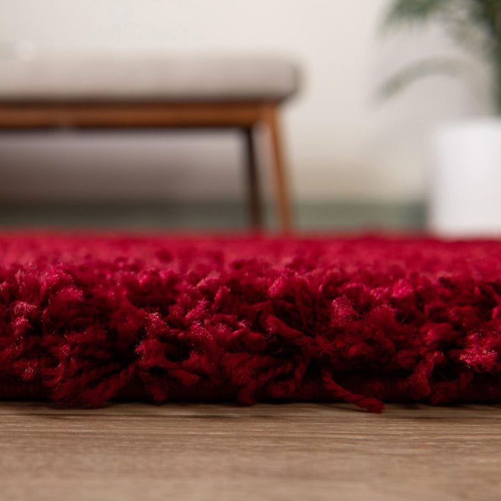 Angeline Cherry Red Area Rug Ebern Designs Rug Size: Rectangle 9' x 12'2"