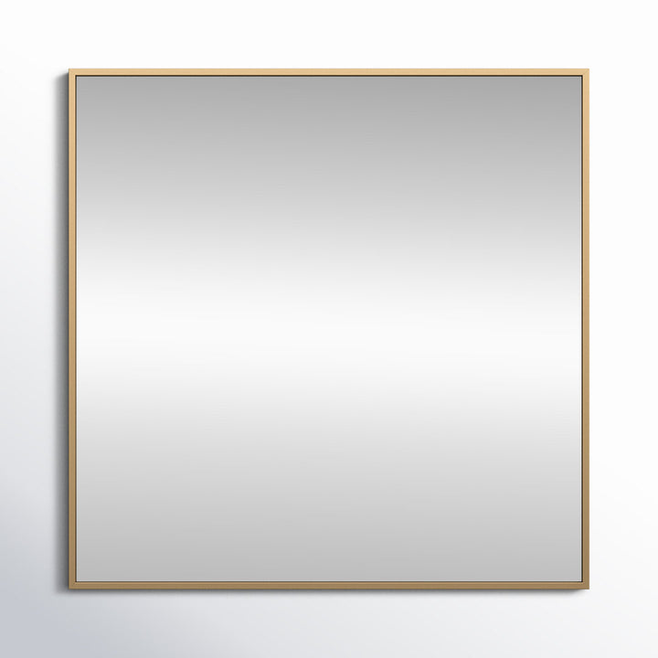 Valparaiso Accent Mirror Wade Logan® Size: 30"  x 30"  Finish: Brass