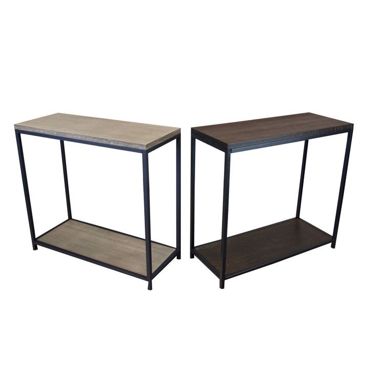 Anayanci 32" Console Table Wade Logan® Table Top Color: Gray
