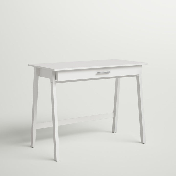 Haywa Desk Andover Mills™ Color: True White