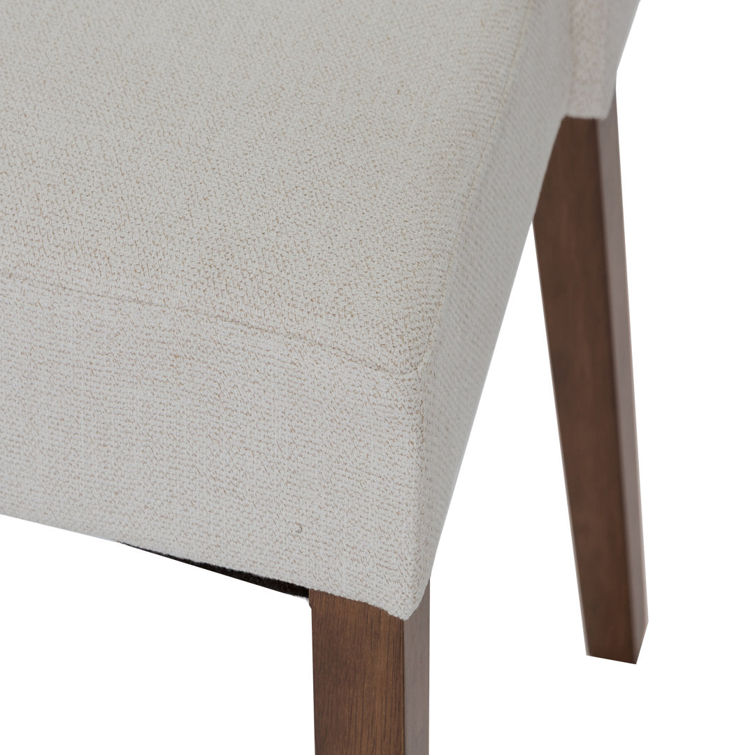 Didmarton Linen Side Chair (Set of 2) Zipcode Design™ Upholstery Color: Light Tan Linen