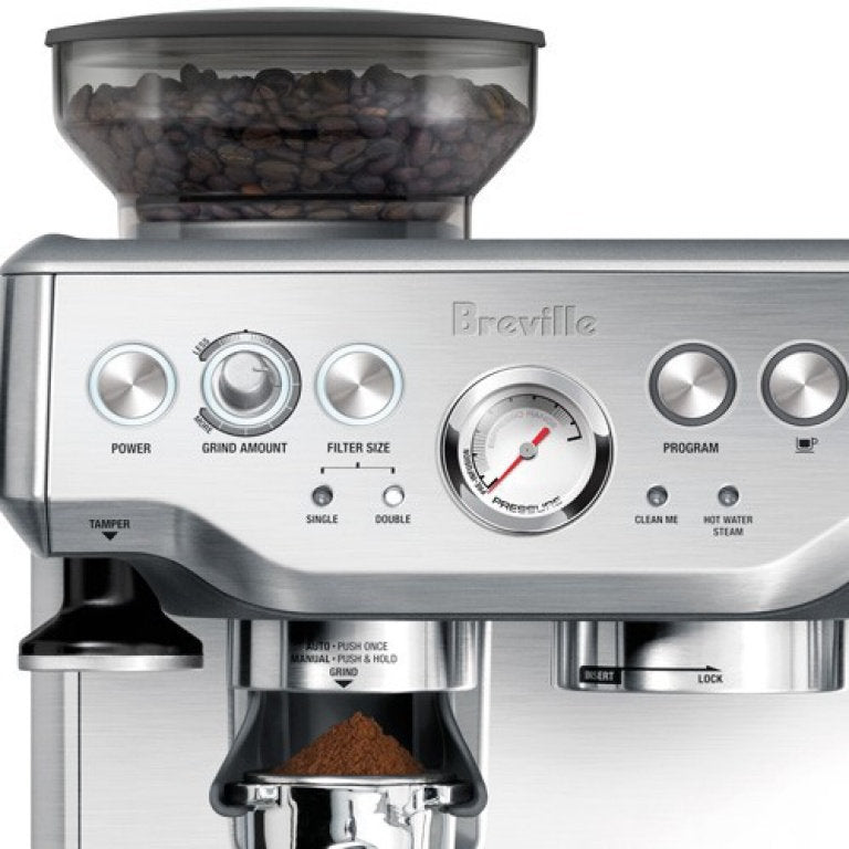 Breville the Barista Express™ Coffee & Espresso Maker Breville Color: Silver