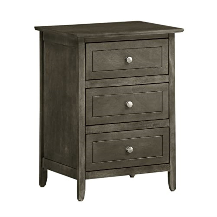 Emjay 3 - Drawer Nightstand Glory Furniture Color: Gray