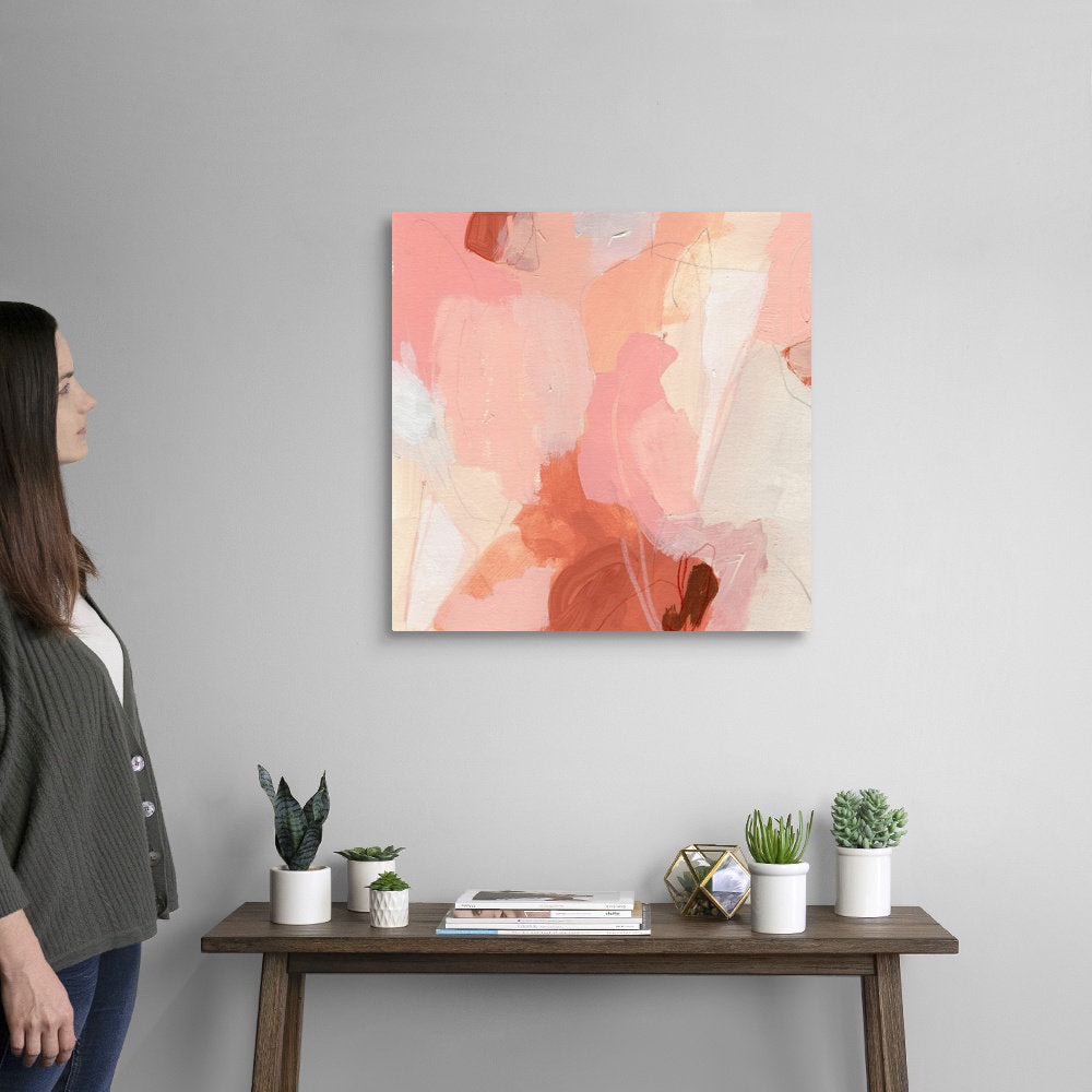 Terracotta Cloud II by June Erica Vess - Photograph Print Orren Ellis Size: 24" H x 24" W x 1.25" D Format: Wrapped Canvas