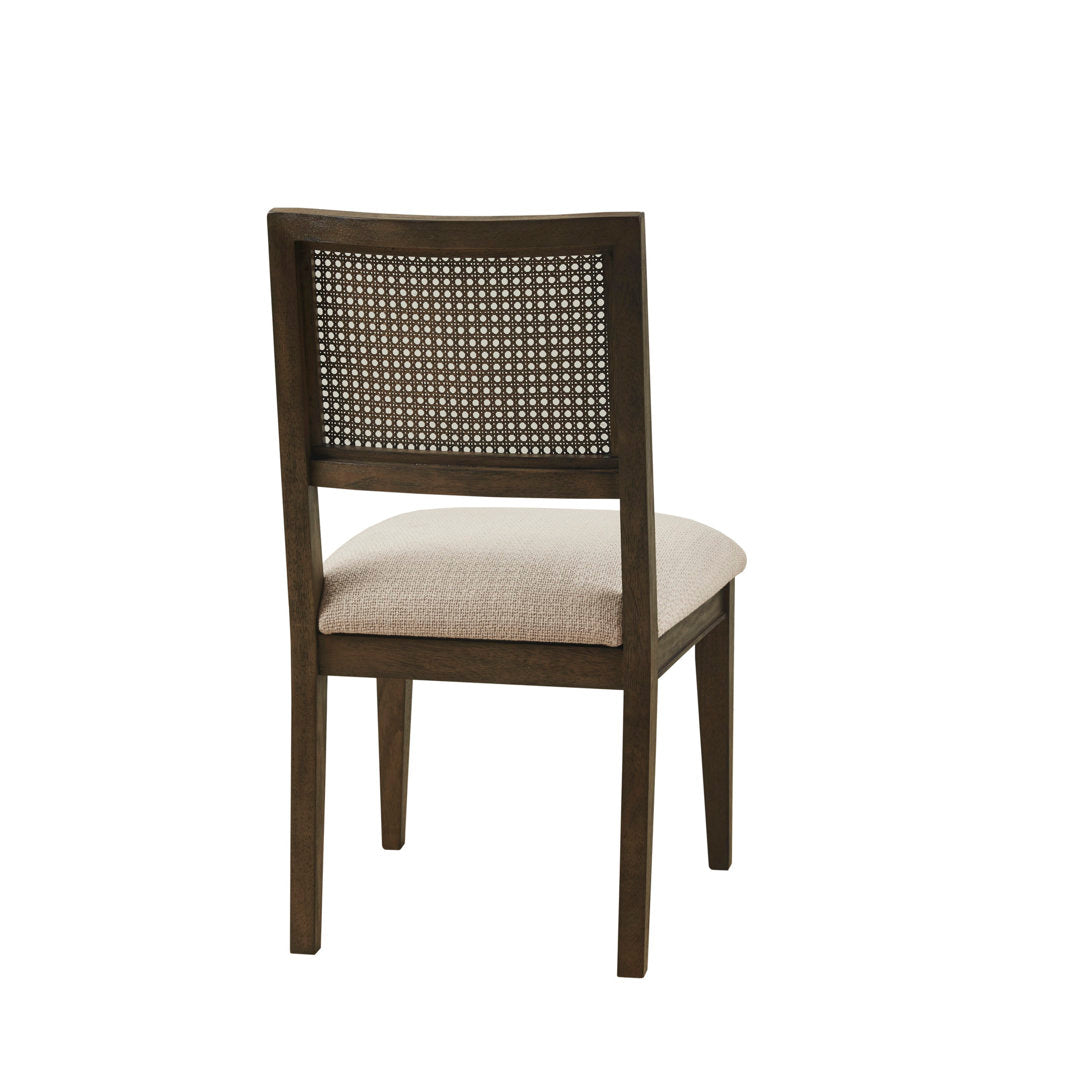 Centennial Cane Back Dining Side Chair (Set of 2) Kelly Clarkson Home Color: Brown
