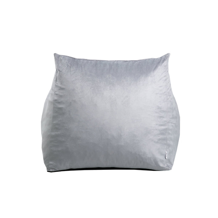 Big Joe Imperial Bean Bag Lounger Big Joe Fabric: Gray Plush 100% Polyester