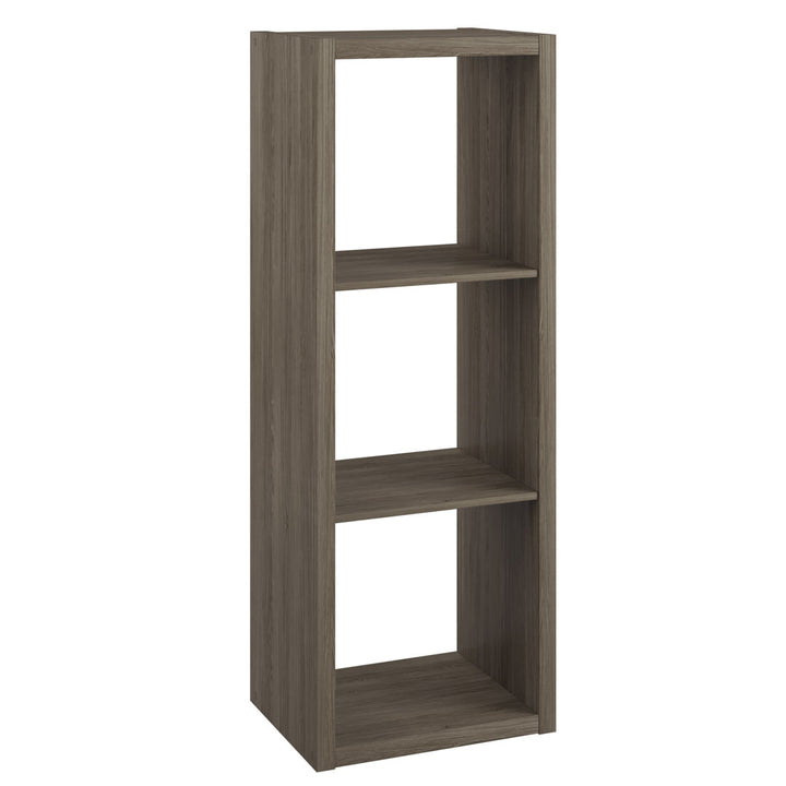 ClosetMaid 43.98" H x 15.87" W Cube Bookcase ClosetMaid Color: Graphite Gray