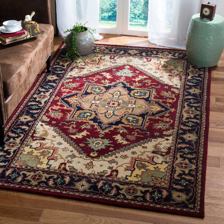 Balthrop Hand Tufted Wool Oriental Rug Astoria Grand Rug Size: Rectangle 5' x 8'