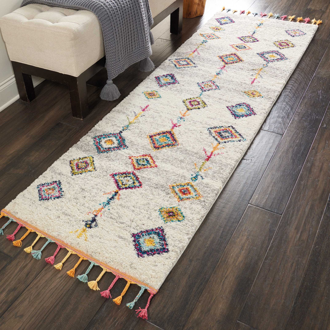 Raul Gray/Beige Rug Mistana™ Baby & Kids Rug Size: Runner 2'3" x 8'