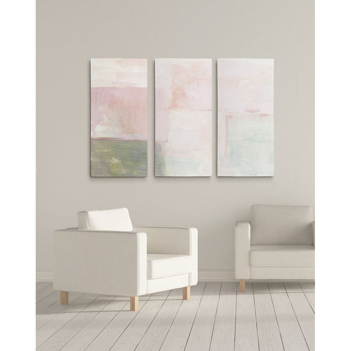 A Premium 'Morning Meditation II' Print Multi-Piece Image on Canvas Wrought Studio™ Size: 40" H x 60" W x 1.5" D