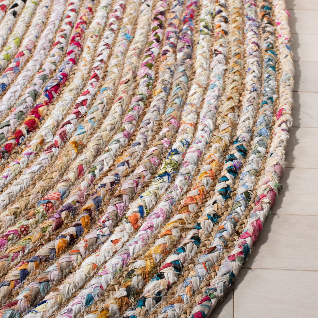 Herzig Hand-Woven Flatweave Cotton Multicolor Area Rug Langley Street® Rug Size: Runner 2'3" x 20'