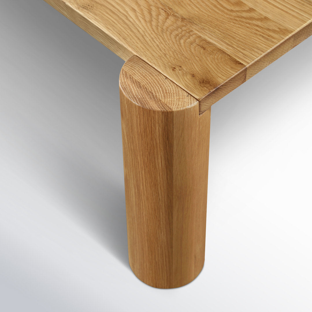 Channing Solid Wood 4 Legs Coffee Table AllModern Color: Natural