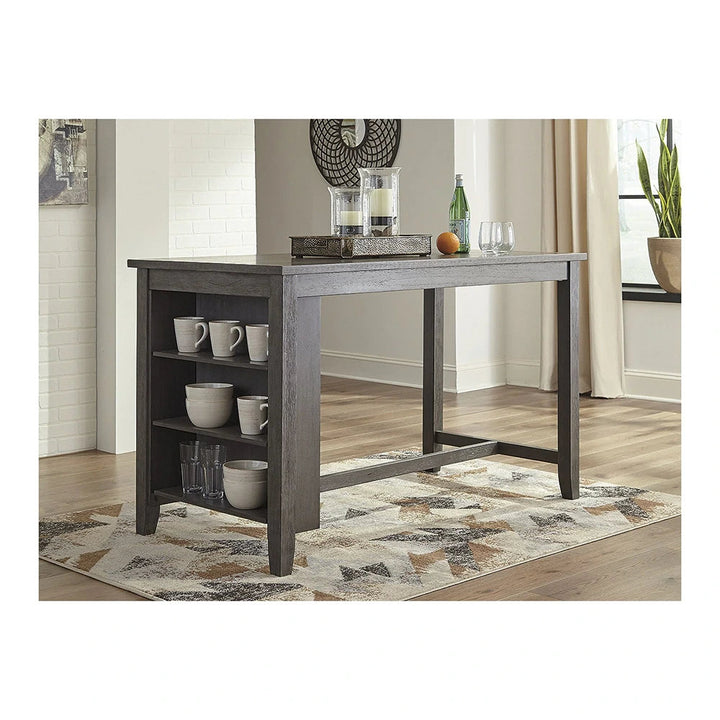 Heng Counter Height 60" Dining Table Gracie Oaks