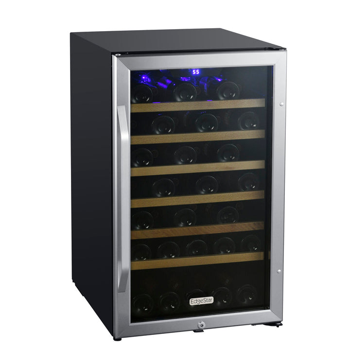 44 Bottle Single Zone Freestanding Wine Refrigerator EdgeStar